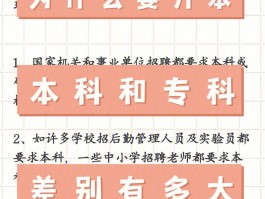 专转本与专升本的区别解析 - 提升教育的新选择(专转本)