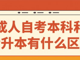 深职训学校解析：成人本科与专升本的区别(深职训学校)
